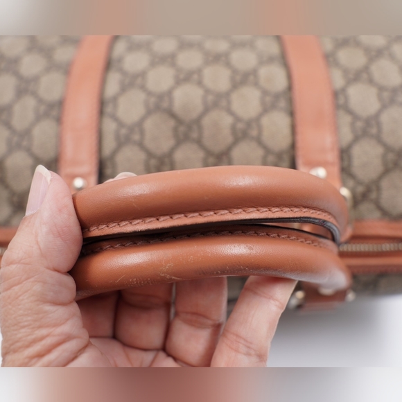 (MT92) Gucci GG Supreme Joy Boston Bag - Picture 11 of 16